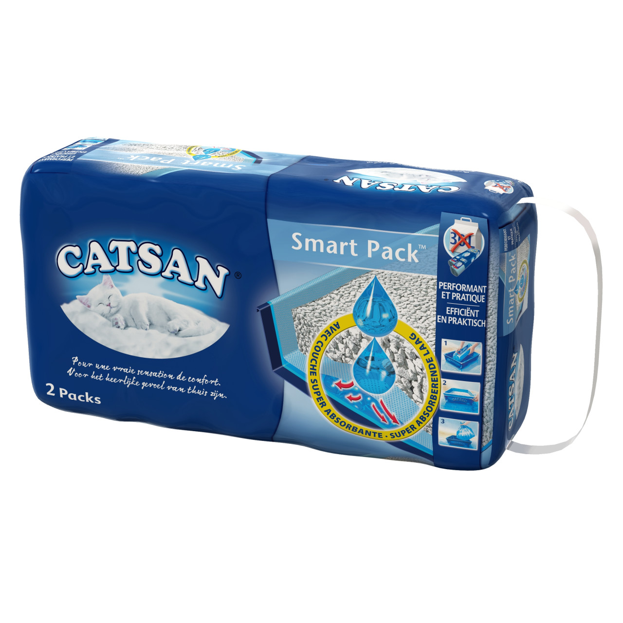 moord moeilijk Oneindigheid Catsan kattenbakvulling Smartpack 8 ltr | Willemse Dierenvoeders