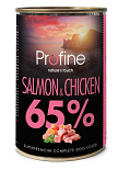Profine Pure Meat 65% Salmon & Chicken 400 gr