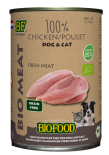 BF Petfood Bio 100% Kip 400 gr