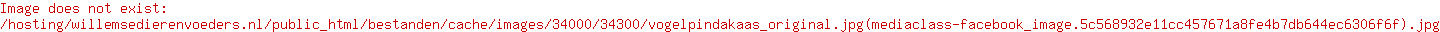 Pindakaas voor tuinvogels Original 330 gr