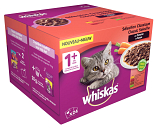 Whiskas kattenvoer Adult Classic selectie in Saus 24 x 100 gr