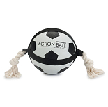 Beeztees Action Voetbal met Touw