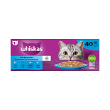 Whiskas Kattenvoer Adult Vis Selectie in Gelei 40 x 85 gr