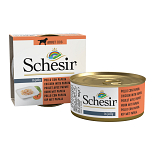 Schesir Hondenvoer Kip/Papaya Gelei 150 gr