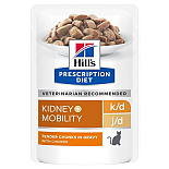 Hill's Prescription Diet Kattenvoer k/d + Mobility 12 x 85 gr
