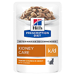 Hill's Prescription Diet Kattenvoer k/d Kip 12 x 85 gr