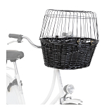 TRIXIE Fietsmand voor aan het Stuur Zwart