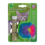 Kattenspeelgoed Regenboogbal met Catnip Vulbaar