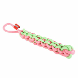 Coockoo Hondenspeelgoed Twisting Tugger Groen/Roze