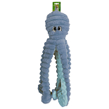 Hondenspeelgoed Octopus met Piep Blauw 65 cm