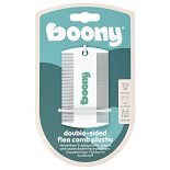 Boony Vlooienkam 2-Zijdig Plastic Wit