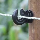 KOLTEC koord 4 mm wit/groen 200 mtr