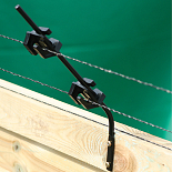 KOLTEC isolatorsteunen voor schuttingen