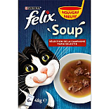Felix kattenvoer Soup Countryside selectie 6 x 48 gr