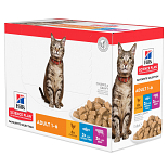 Hill's Science Plan Adult kip, rund & zeevis 12 x 85 gr
