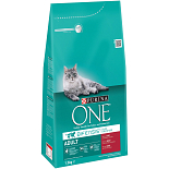 Purina One Kattenvoer Adult rund en volkoren granen 1,5 kg