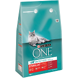 Purina One Kattenvoer Sterilcat rund en tarwe 3 kg