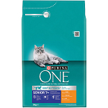 One kattenvoer Senior kip en volkoren granen 3 kg