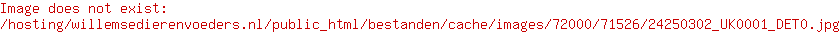 Vanilia paardensnacks 1 kg