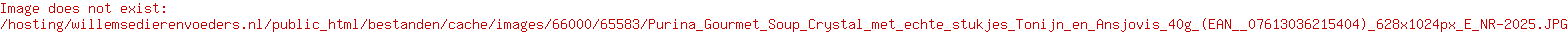 Gourmet kattenvoer Crystal Soup tonijn en ansjovis 40 gr
