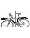DoggyRide Britch Rack + Basket Adapter Zwart