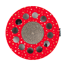 District 70 Whirl X-mas Star Red