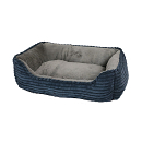 Hondenmand Corduroy Blauw/Grijs 50 x 40 cm