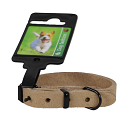 Halsband Comfortleder Naturel