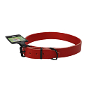 Halsband Comfortleder Rood