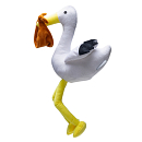 Beeztees Puppy Heartbeat Ooievaar<br> 40 x 24 x 10 cm