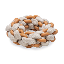 Beeztees Puppy Dental Touwring Mik<br> Ø 8 x 3 cm