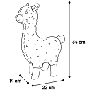 Flamingo Hondenspeelgoed Cino Alpaca Groen