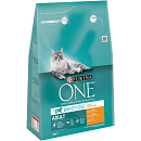 Purina One Kattenvoer Adult kip en volkoren granen 3 kg
