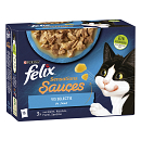 Felix Sensations Sauces Vis Selectie in saus <br>12 x 85 gr