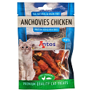 Antos kattensnack Anchovies en Chicken 50 gr