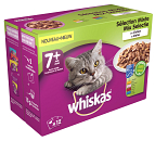 Whiskas kattenvoer Senior Mix in Gelei <br>12 x 100 gr