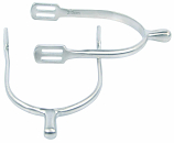 Harry's Horse Sporen knop rvs brushed D30