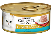Gourmet kattenvoer Gold Hartig Torentje tonijn 85 gr