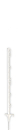 KOLTEC kunststof paal wit 105 cm