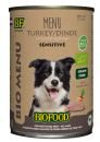 BF Petfood hondenvoer Bio Kalkoen Menu Sensitive 400 gr