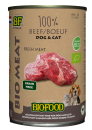 BF Petfood Bio 100% Rund 400 gr