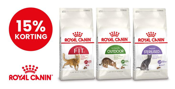 Aanbieding Royal Canin
