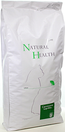 Natural Health kattenvoer Carnivore Large Bite 15 kg