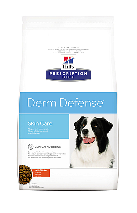 Hill's Prescription Diet hondenvoer Derm Defense 12 kg