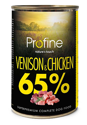 Profine Pure Meat 65% Venison & Chicken <br>400 gr