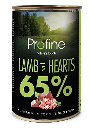 Profine Pure Meat 65% Lamb with Hearts <br>400 gr