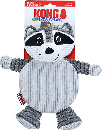 Kong Low Stuff Crackle Tummiez Racoon L