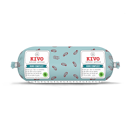 Kivo Hondenvoer<br> Rund Compleet<br> 1 kg