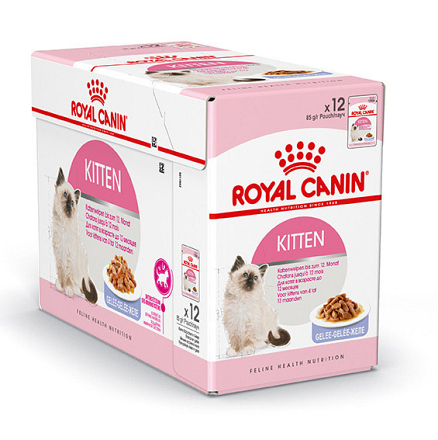 Royal Canin kattenvoer Kitten in Jelly <br>12 x 85 gr