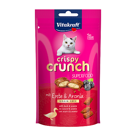 Vitakraft Crispy Crunch eend en aronia 60 gr